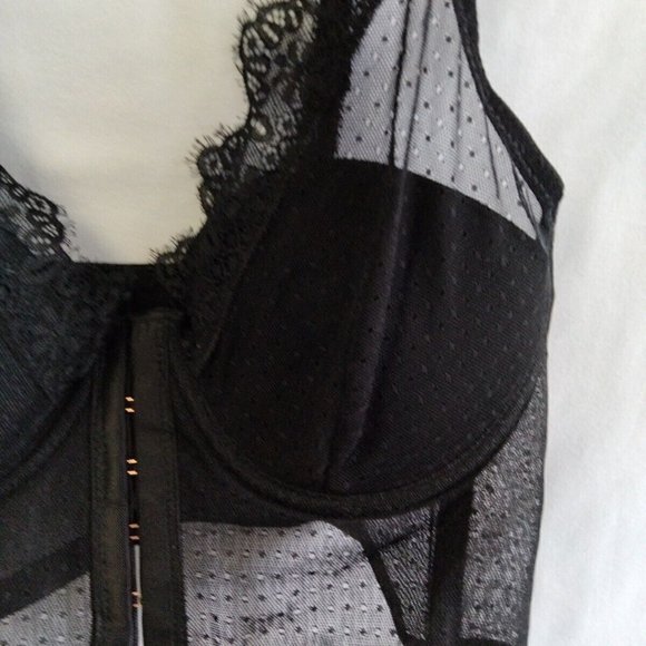 Ditto bra 32D cami style black very pretty underwired - Picture 4 of 6